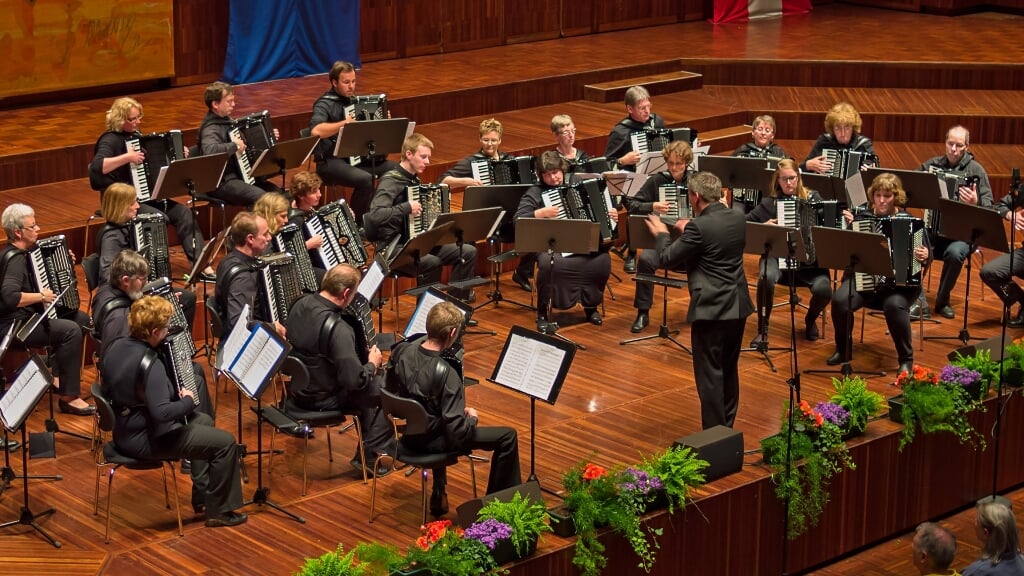 Nederlands Symfonisch Accordeon Orkest. (eigen foto)