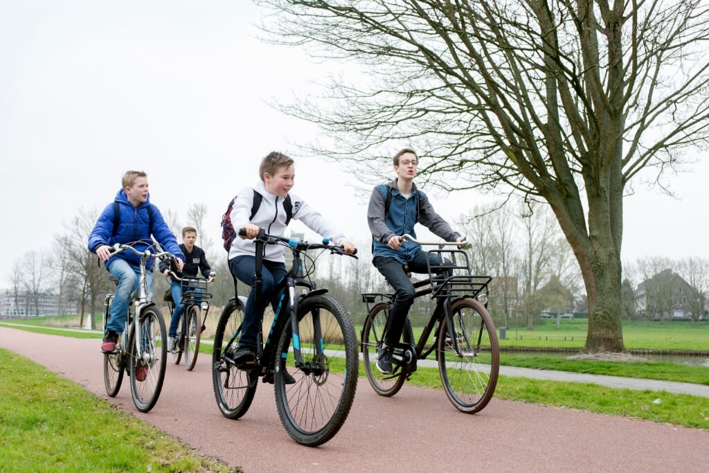 Een fiets is voor iedere jongere belangrijk. (foto: Leergeld Nederland)