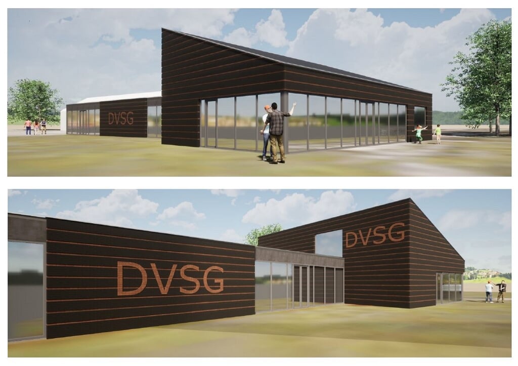 Impressie nieuwe gebouwen v.v. DVSG.
