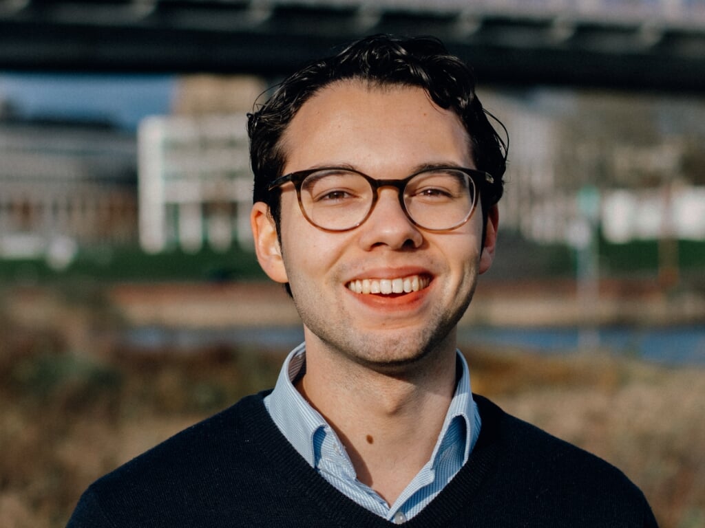 Giovanni Visser, lijsttrekker PvdA Arnhem. 