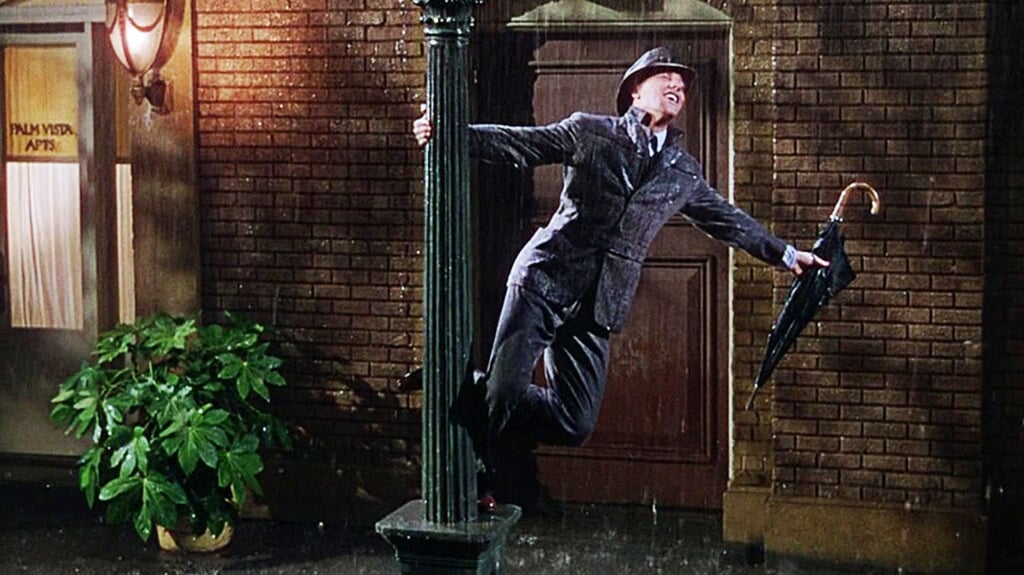 Scène uit Singin’ in the Rain. 