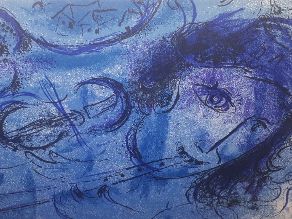 Engel van Chagall. (foto: Charlotte Selten-Litmaath)