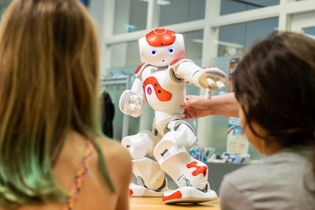 Tijdens Familie Robot leren kinderen alles over robots. (Foto Marcel Krijgsman)  