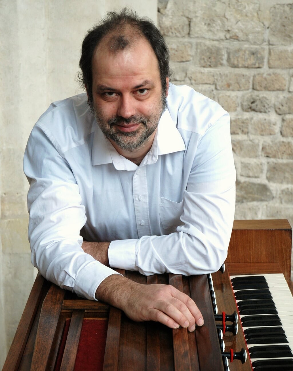 Dirk Luijmes, organist. (foto: Arjen Faber)