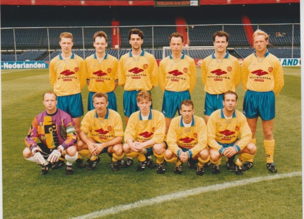 Het winnende elftal van SC Babberich in 1997