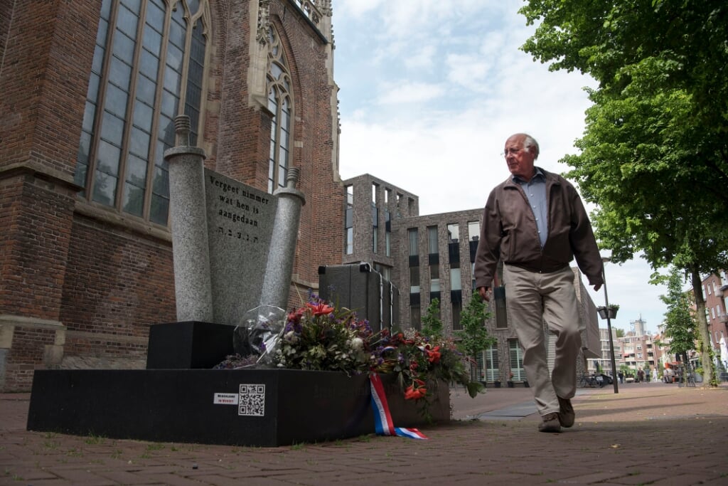 Jaap Clifford, een van de initiatiefnemers van het Joods Monument in Arnhem. (Foto: Ellen Koelewijn Fotografie)