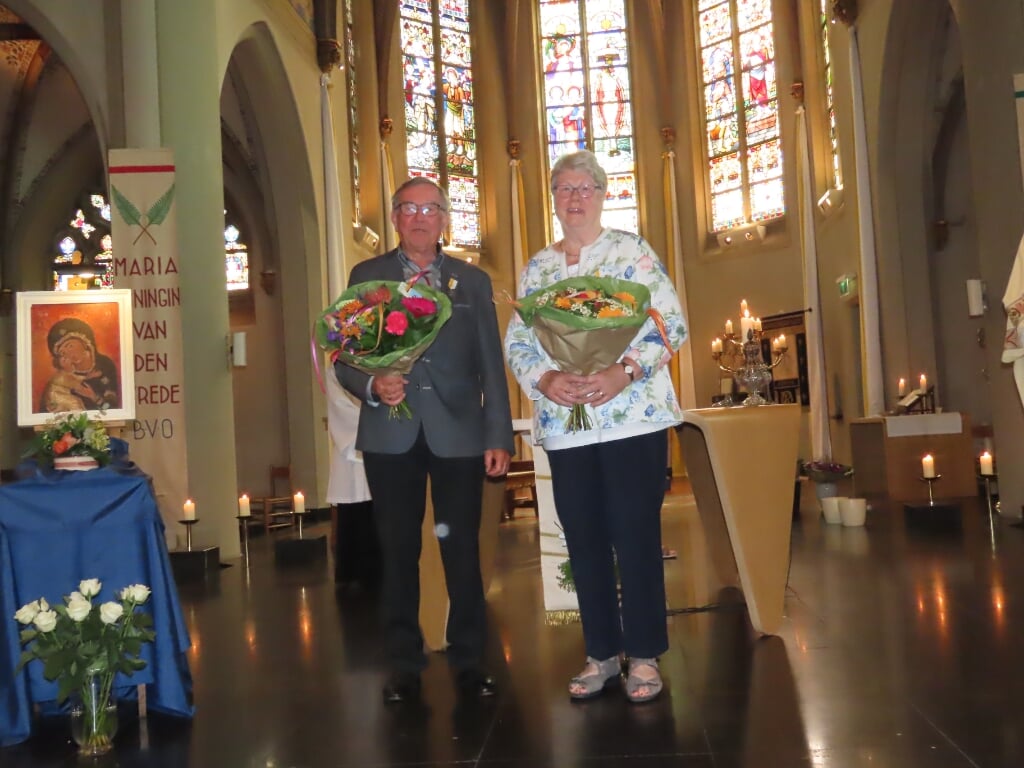 Trots op de kerkelijke onderscheiding: Guus Ketelaar en Bets Bouman