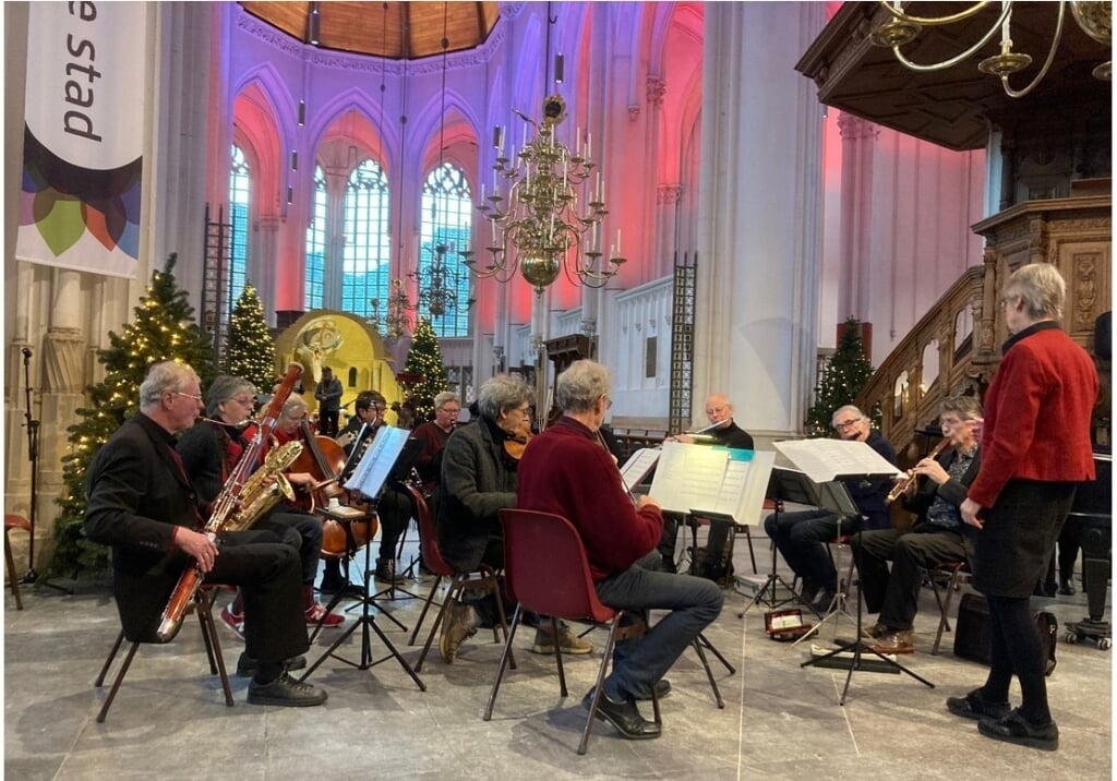 Ensemble Casulana treedt op in de Stevenskerk.
