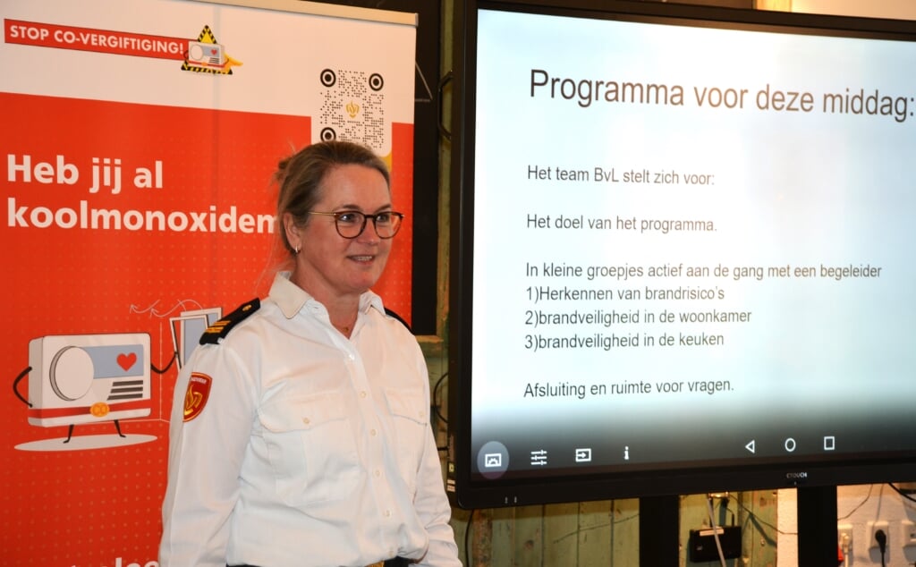 Themamiddag over brandveiligheid bij KBO Beek (foto: René Hendriks)