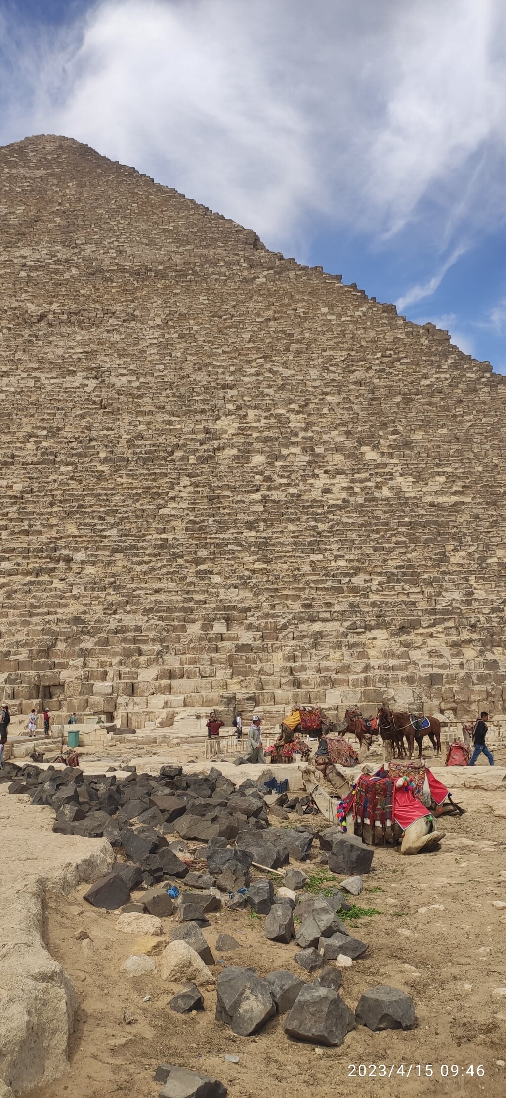 Piramide van Gizeh. (foto: Rob Moret)