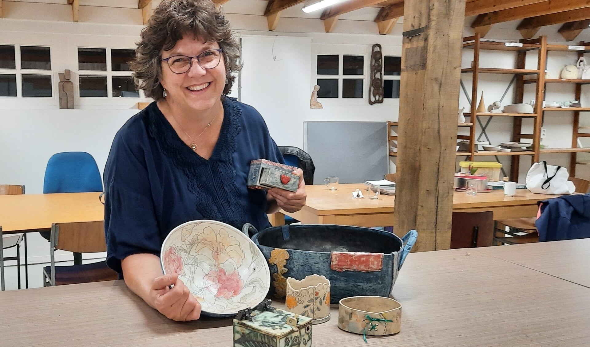 Ester du Toit geeft workshops: 'Met keramiek is eindeloos veel mogelijk'