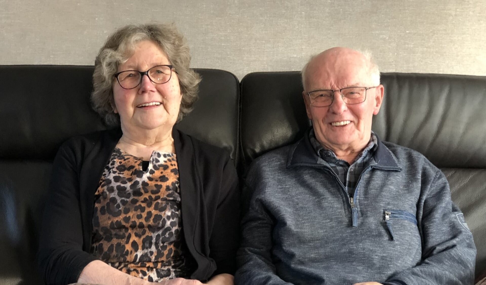 Echtpaar Beltman is 60 jaar getrouwd. 