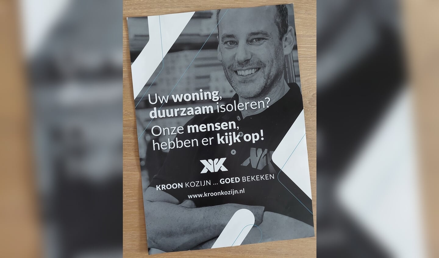 Wervende folder is verspreid in Twente.