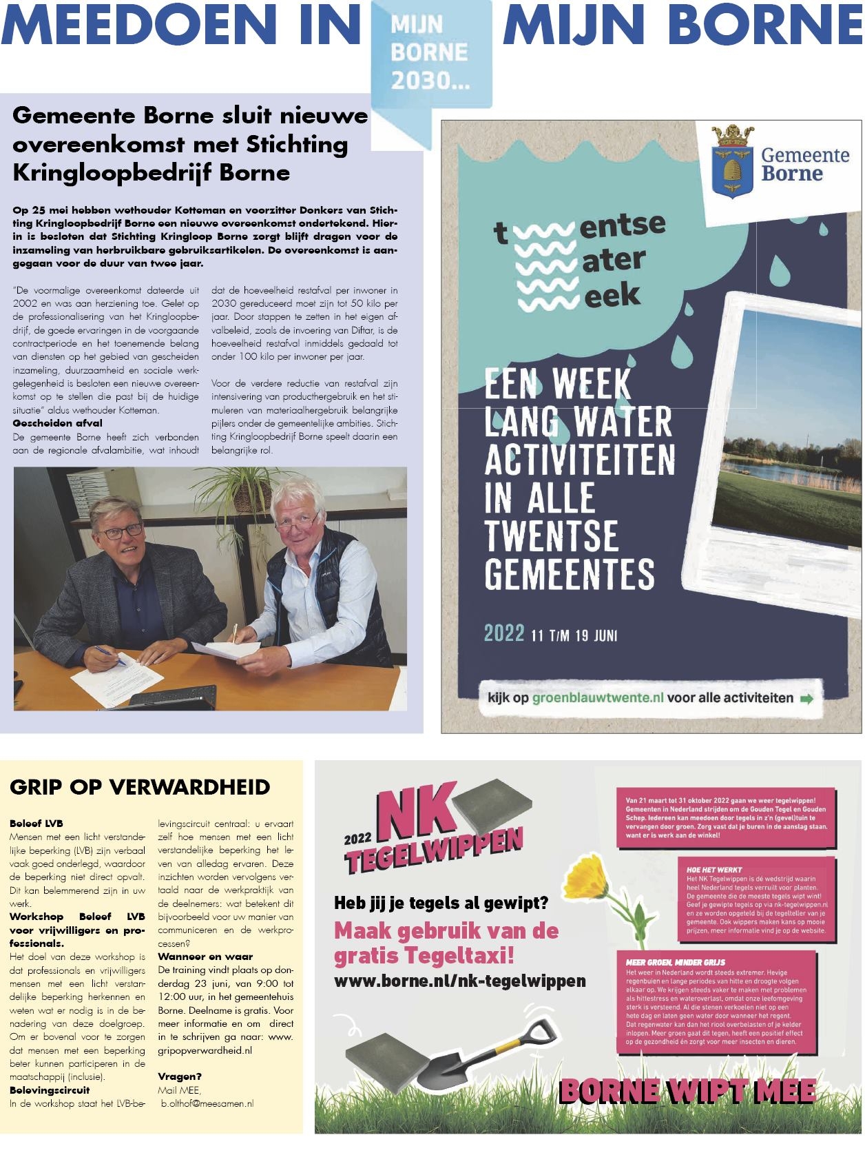 Editie voorpagina
