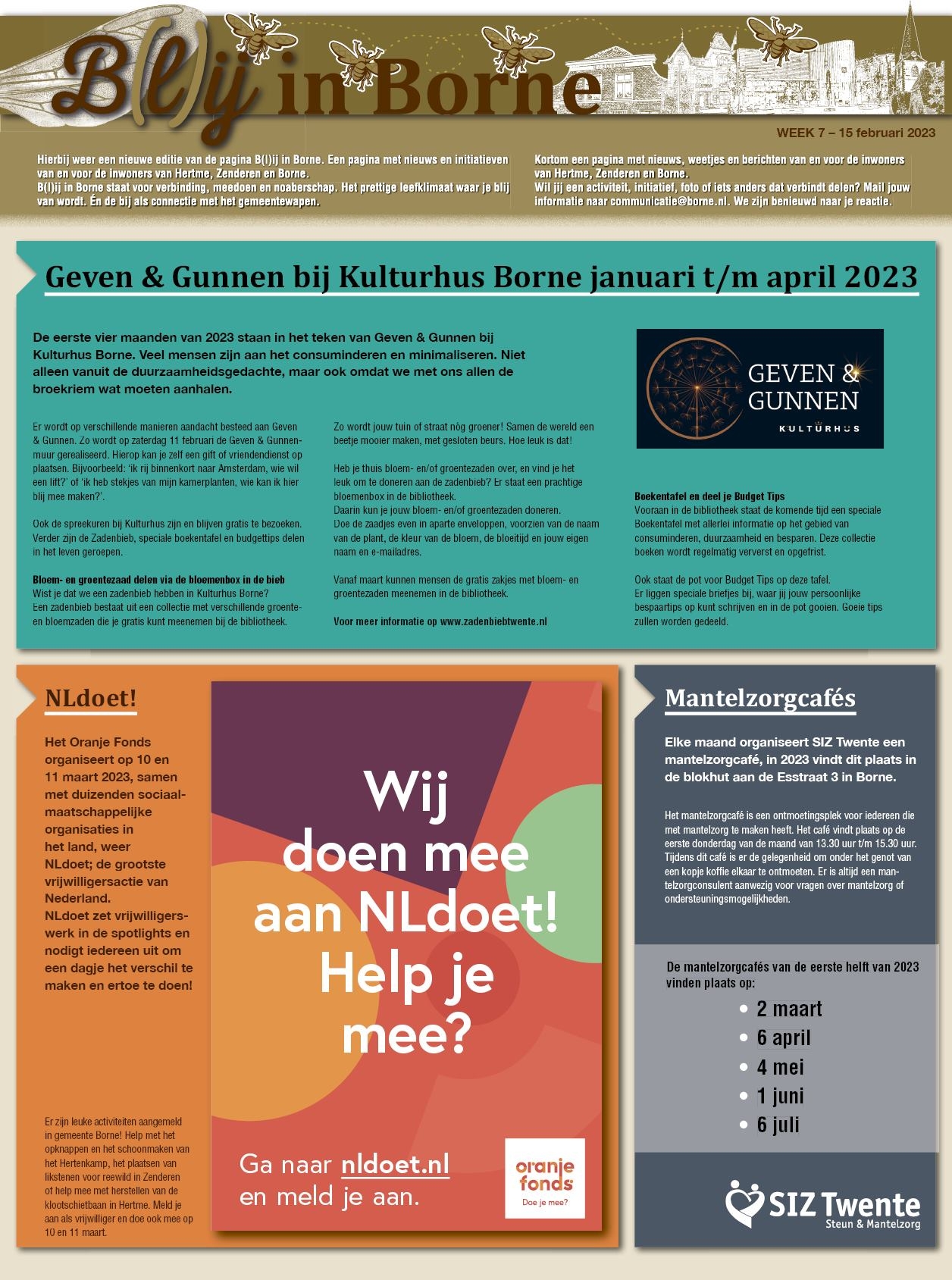 Editie voorpagina